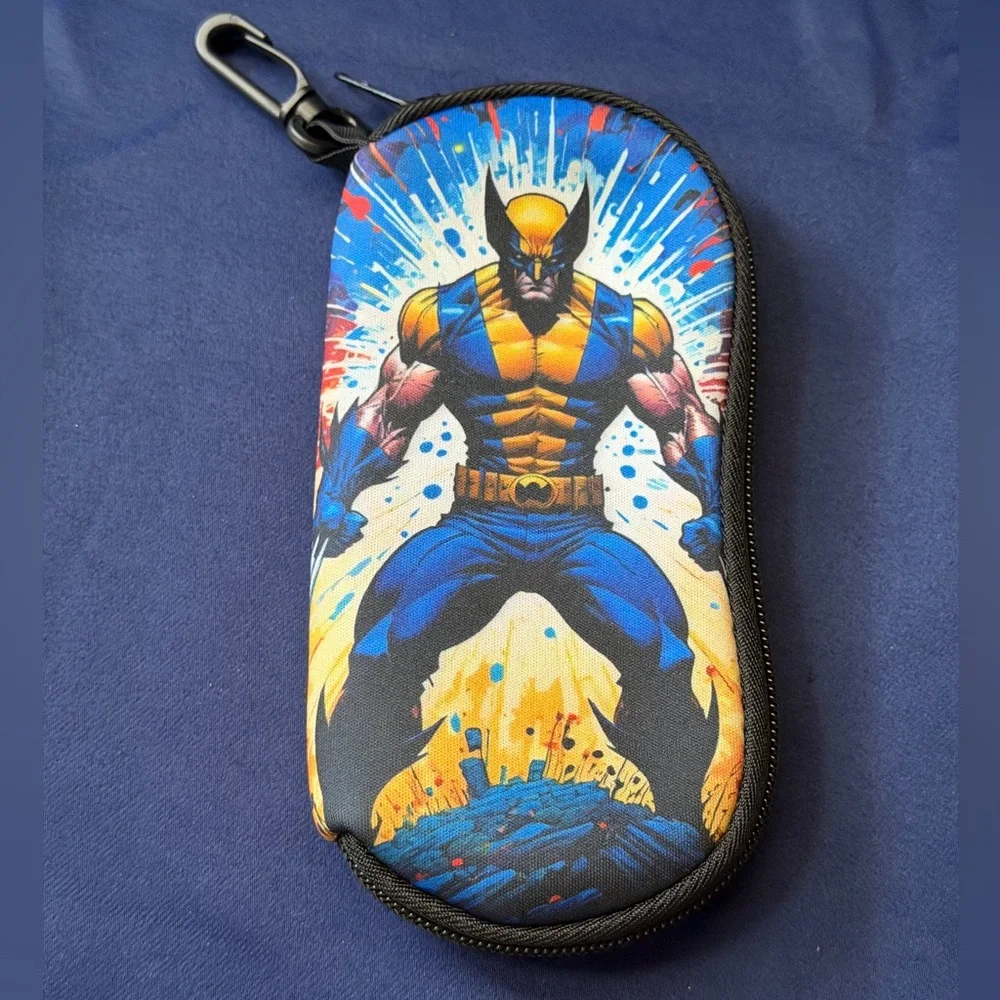 Marvel Wolverine glasses holder case pouch - Picture 1 of 3